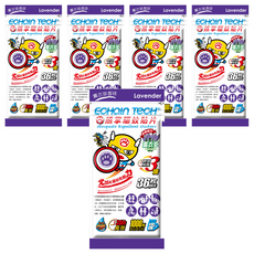 ECHain TeCH 熊掌驅蚊貼片 薰衣草香味 36片, 5包