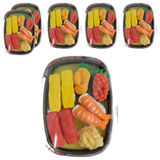 iwako 造型橡皮擦 壽司餐盒 Set, 日本製造, 6個