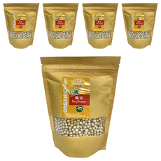 茂喜食品 有機黃豆 (加拿大), 400g, 5包