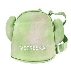 VETRESKA 未卡 牽引繩套裝 背包款 胸背 + 牽繩 150g, 仙人掌 綠色, 1組