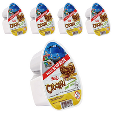 Crockki TAYO小巴士系列 造型點心 含小玩具 義大利阿尼香脆蛋, 18g, 5個