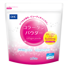 DHC 膠原蛋白粉, 含維生素C 50mg, 5000mg 膠原蛋白肽, 192g, 1袋