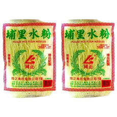 同正 埔里水粉，Q中帶勁、滑溜爽口，精品配製、營養衛生, 400g, 2包
