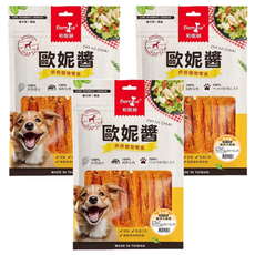 Bernice 柏妮絲 歐妮醬 雞肉大板條 狗零食, 雞肉, 100g, 3包