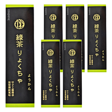 綠茶羊羹, 甲子手工, 台灣傳統風味, 90g, 6盒