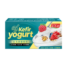 HomeBrown 紅布朗 優格粉, 無加糖 益生菌 常溫醱酵, 2g, 15包, 1盒