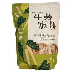 佳里區農會 牛蒡脆餅 原味, 80g, 1個