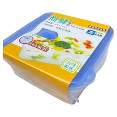 UDA 有達 尚鮮 保鮮盒 方形, 2個, 1組