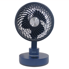 KINYO 無線空氣循環桌扇, UF-7185, 灰色 + 白色
