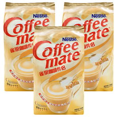 NESCAFE 雀巢咖啡 咖啡伴侶奶精，提供更精緻調配的經典配方, 1kg, 1入, 3包