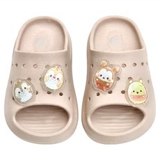 Disney 迪士尼 兒童款 不對稱造型防水洞洞拖鞋