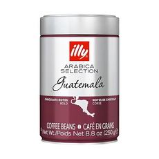 illy 意利咖啡 瓜地馬拉 Guatemala 單品咖啡豆 全豆 無研磨, 咖啡豆(無研磨), 250g, 1罐