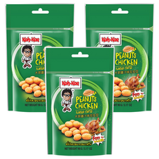 Koh-Kae 大哥花生豆, 泰國熱銷 雞汁口味, 90g, 3包