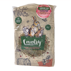 Witte Molen 偉特 荷蘭鄉村 小動物牧草+玫瑰, 500g, 適用於兔子、豚鼠、龍貓和智利鼠, 富含粗纖維, 促進腸胃蠕動, 1包