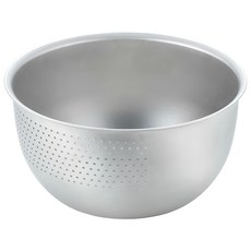 YOSHIKAWA 吉川 生活型態 不鏽鋼洗米盆 21cm 洗菜、瀝水多用途, 1個