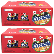 GEMEZ Enaak 韓式小雞麵 Set, Extra Spicy Level 1, 點心麵首選, 672g, 2盒
