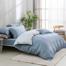 鴻宇寢飾 Hong Yew Bedding 天絲300織萊賽爾薄被套 帕迪藍 King Size 台灣製, 240 x 210cm
