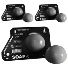 A TSAO HOUSE 阿皂屋 木星控油QQ皂，45g，台灣製造, 3個