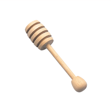 SALUS 佐藤金屬 木製蜂蜜棒 11.5 x 2.3 x 2.3cm, 1支
