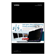YADI 亞第 獨特磁吸 16:10 水之鏡防窺片 HP Elitebook 630 G11專用 13.3吋, 1個, 透明黑色
