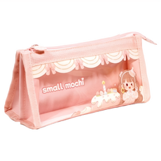 小麻糬 蛋糕系列 筆袋 - 草莓粉, 1個