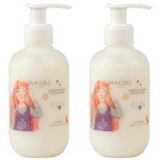 MAÛBE 沐貝 兒童沖洗護髮素 西班牙原裝進口 結合香水與保養品 不含酒精, 200ml, 2罐