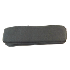 Raymay 藤井 大大打開雙倍收納筆袋 2 IN 1, 黑色, 1個