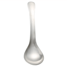 潔豹 大和304拉麵中匙, 19x5.5cm, SUS304不鏽鋼, 1支, 銀色
