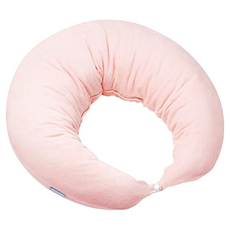 MAMMY VILLAGE 六甲村 孕婦哺乳枕, 提供支撐與舒適, 孕期與哺乳期的多功能枕頭, 毛巾&娃娃粉, 1個