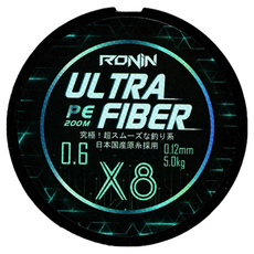 RONiN 獵漁人 ULTRA FIBER X8 PE線, 200m, 1.5, 1個
