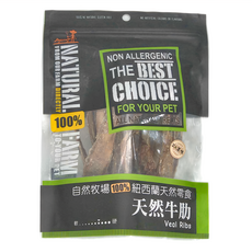 NATURAL FARM 自然牧場 紐西蘭天然零食 天然牛肋 100%紐西蘭天然 非過敏性, 140g, 1包