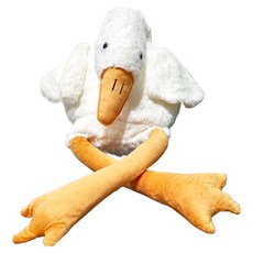 大白鵝抱枕，長100cm, 130cm