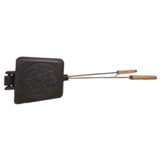 Petromax 鑄鐵三明治烤夾 PTM-SW-IRON 模具11 x 11 x 3 cm 手把約 56 cm