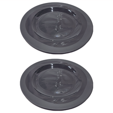 SIMPLA 玉米田中圓盤 黑色-2入 PLA 生質材料 規格:210mm, 1組