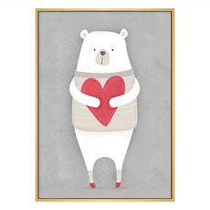 愛你哦白熊, 木色