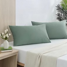 Blue Cat 藍貓 台灣製造100防水枕套, 軍綠色, 4個, 45 x 78cm, 4件