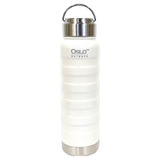 OSLO Outback 304不鏽鋼保溫瓶 700ml 手提式, 亮白色, 1個