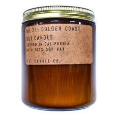 P.F Candleco. 香氛蠟燭 7.2oz 加州製造 100% 大豆蠟, 黃金海岸, 1件