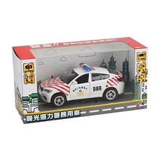 樂彩森林聲光迴力警務車 兒童玩具 寶寶玩具, 不適用, 1台