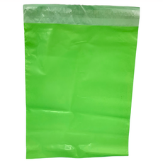快遞袋 100入 (25*35cm) 綠色, 25 x 30.5 + 4.5cm, 1捲