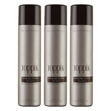 TOppiK 噴霧式假髮 144g, 淺棕色 MEDIUN BROWN, 3瓶