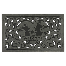 Disney 迪士尼 MICKEY MOUSE 米奇老鼠 地墊 083697, 米奇米妮, 1個