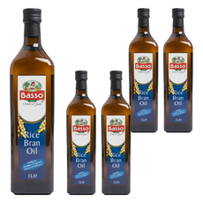 Basso 巴碩 義大利巴碩 玄米油, 1L, 5瓶