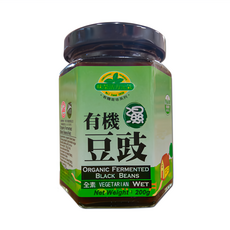 味榮 有機濕豆鼓, 黑豆天然發酵古法釀製, 素食可用, 200g, 1罐