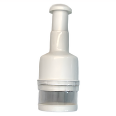 多用途旋轉式按壓切菜機，PP+不鏽鋼材質, 212g, 1台, 單色