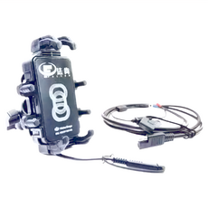 FALCON 法肯 金雕防水無線充電手機架, NC11054TG366, 1個, 黑色