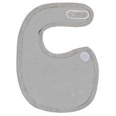 baa baa sheepz 抱抱羊 Bib 圍兜 0-6個月 95%竹纖維, 甜夢灰, 1件, 1件