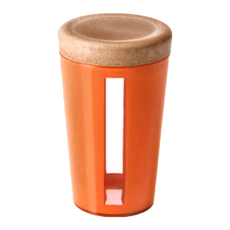 omADA 生活密封儲物罐, 1.2L, 12*20cm, 橘色, 1個