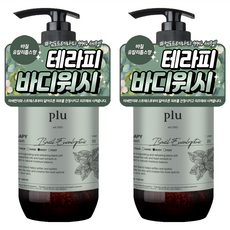 plu 精油舒緩沐浴露 羅勒鞍樹, 500g, 2瓶