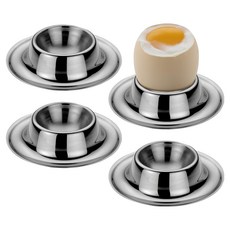 kela 碟形蛋杯, 4個, 銀色